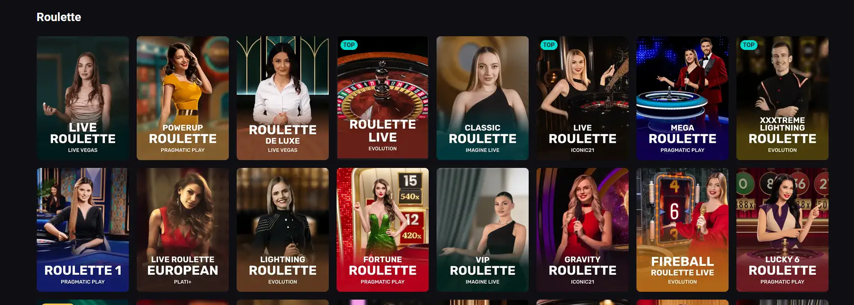 Live-Roulette-Tisch im Slotlounge Casino